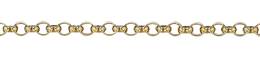 18K Gold 1.4mm Width Belcher Rolo Chain