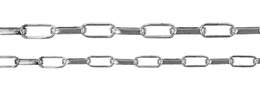 1.2x3.1mm Width Sterling Silver Elongated Belcher Rolo Chain