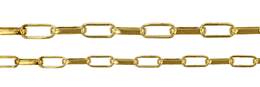 Elongated Belcher Rolo Gold Filled Chain