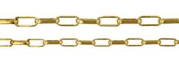 Elongated Belcher Rolo Gold Filled Chain