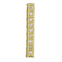 Vermeil Cubic Zirconia 17mm Dividers