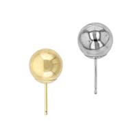 14K Ball Earrings