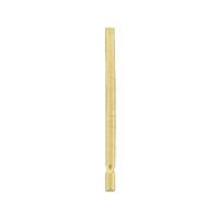 14K Earring Friction Post 13mm by 0.84mm