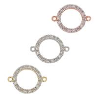 14K Diamond Round Divider