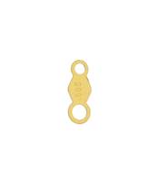 14K Stamped 585 Closed Chain Tag