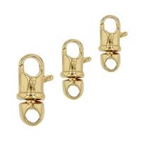 Gold Vermeil Swivel Barrel Trigger Clasp