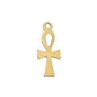 14K 11mm Short Cross