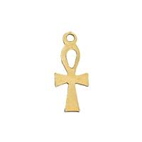 14K 11mm Short Cross