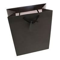 CHOCOLATE BROWN MATTE SHOPPING TOTES SIZE-C