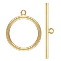 Gold Filled Toggle Clasp 20mm Ring