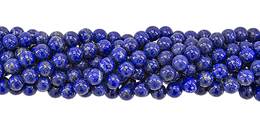 Lapis Lazulil Bead Ball Shape Gemstone GR-Low-A