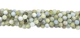 Multi-Aquamarine Bead Ball Shape Gemstone