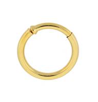 14K Round Nonpierced Hoop Earring 4106-14K