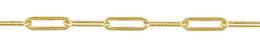 5.6mm Width Elongated Gold Filled Chain