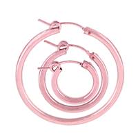 Rose Gold Filled Hoop Flex Earring