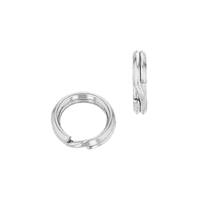 Sterling Silver Flat Wire Splitring 5.2mm