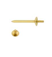 14K Tuxedo Pearl Tie Tack