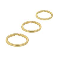 Gold Filled Oval Split Rings
