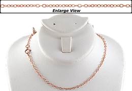 Rose Gold Filled Ready to Wear 1.9mm Flat Round Cable Chain