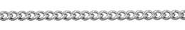 2.9mm Width Sterling Silver Flat Curb Chain