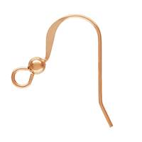 Rose Gold Filled 3mm Ball Earwire Earring