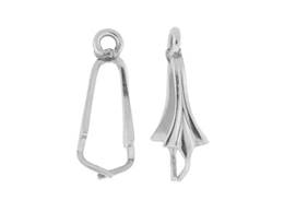 Sterling Silver Pinch Bail Tulip