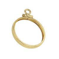 US One Penny Gold Coin Bezel