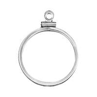 US Susan B Anthony Dollar Sterling SIlver Coin Bezel