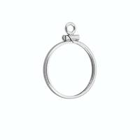 US One Penny Sterling Silver Coin Bezel