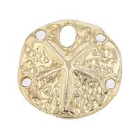 14KY 12mm Sand Dollar Charm