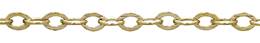 2.0mm Width Flat Oval Cable Gold Filled Chain