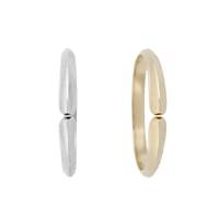 14K Knife Edge 4 Prong Ring Shank