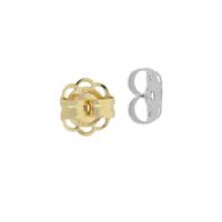 14K 5.001mm Earring Earnut 0.76mm Center Hole