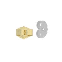 14K 5.002mm Earring Earnut 0.76mm Center Hole