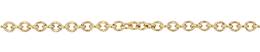 1.8mm Width Round Cable Gold Filled Chain