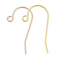 14K Plain Earwire Earring