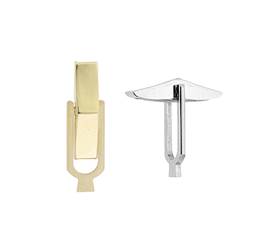 18K Light Weight Cufflink Back