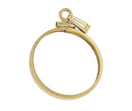 US Nickel Gold Coin Bezel