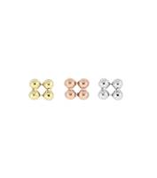 14K Quad Beads
