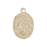 14KY 9mmX12mm ST Christopher Charm