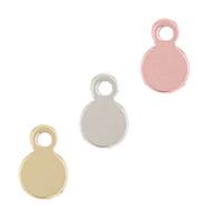 14K Disc Charm