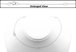 Sterling Silver 16+2 Inches Ready to Wear 1.2mm Cable Chain