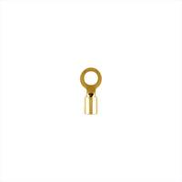 Gold Filled Crimp Endcap With Ring