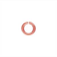 14k Rose Gold Filled Jump Ring 22 GA Closed, (RG-JR22-C)