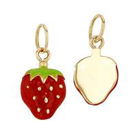 14K Strawberry Charm