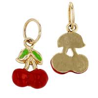 14K Cherry Charm