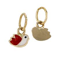 14K Baby Chicken Charm