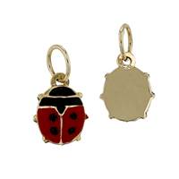 14K Ladybug Charm