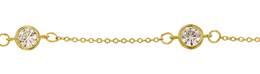 VM 6MM Round Bezel Cubic Zirconia Chain