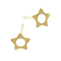 14K Star Stud Earring